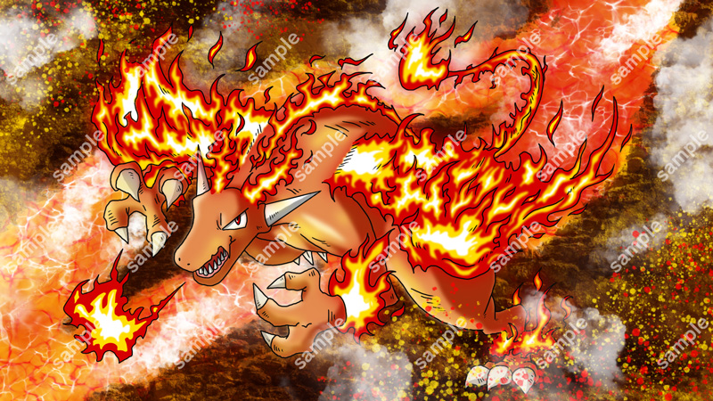 ポケモン第５進化ヒトカゲ