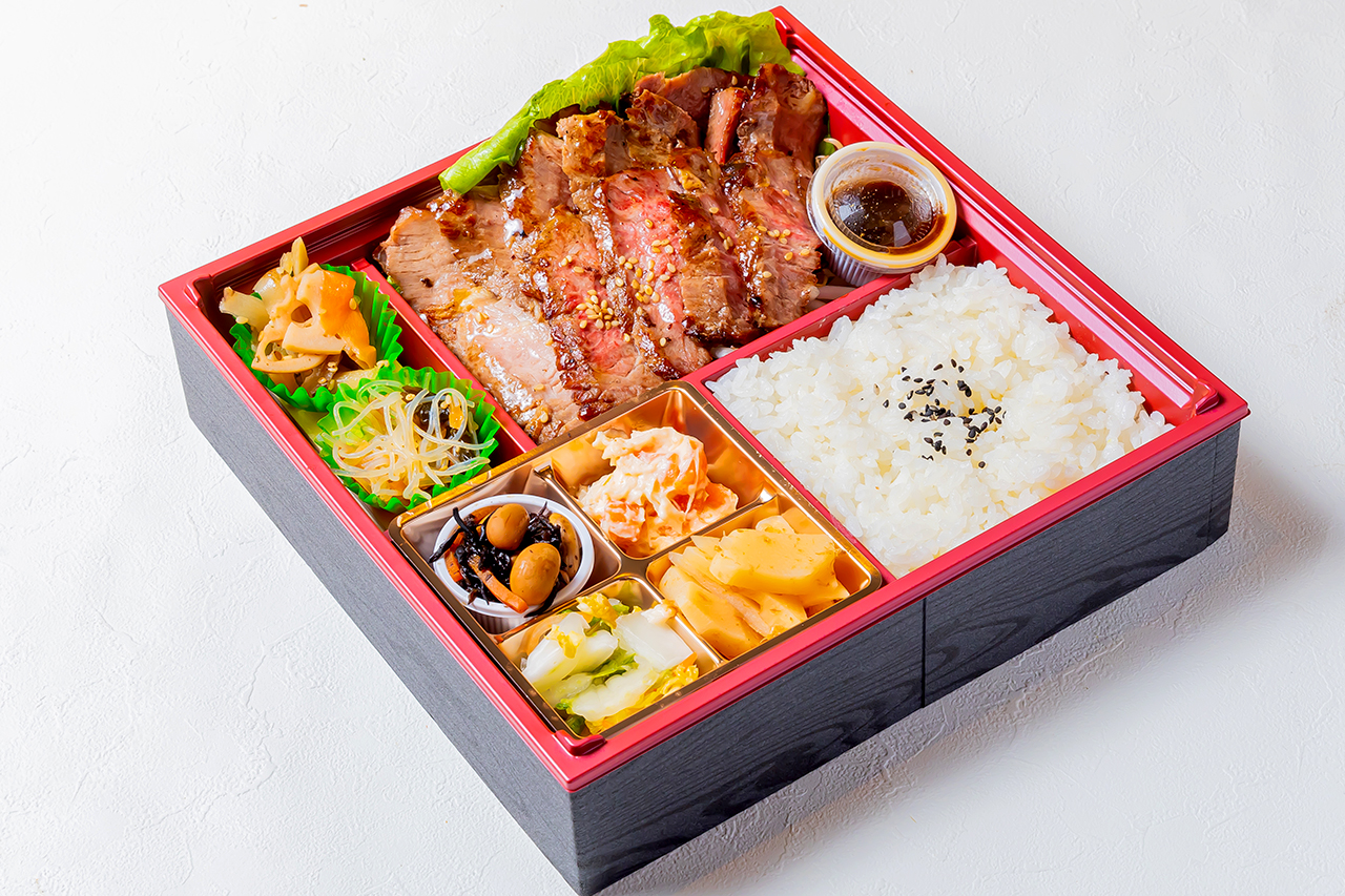 ステーキ焼肉亭白ごはんとステーキ御膳